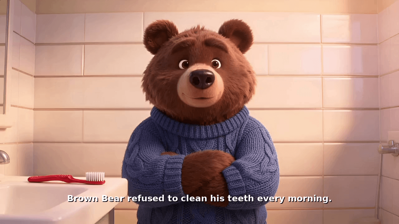 Brush Your Teeth, Children